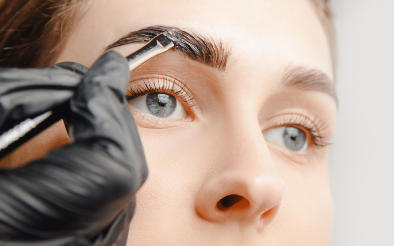 What is brow tint?