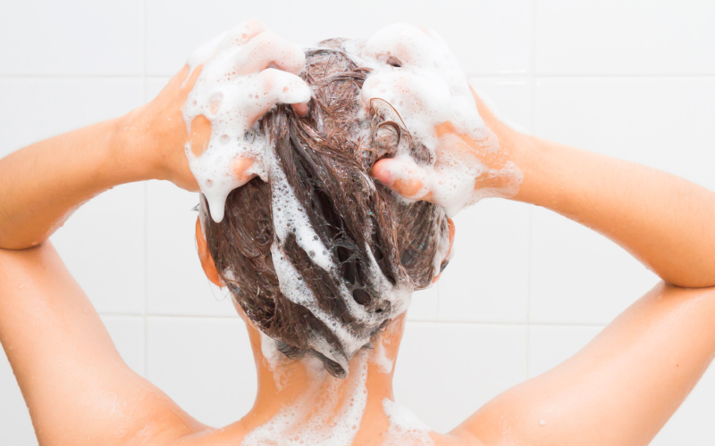 Concentrate shampoo on the scalp